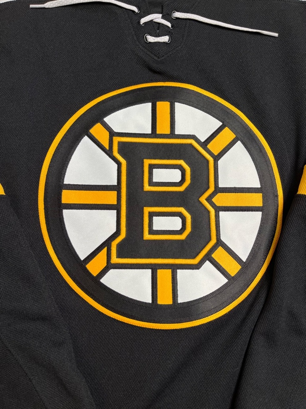 NWT New Fanatics Premium NHL Boston Bruins Hockey Fight Strap Jersey Mens 52 XL - Picture 2 of 10